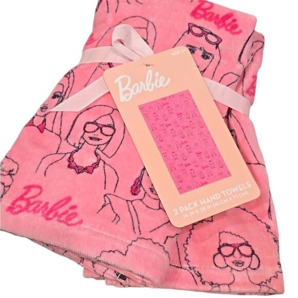 Barbie Can Be Barbie 2-PK Hand Towels - Picture 7 of 7